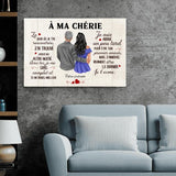 À ma chérie dessin - Toile partenaire