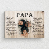 Papa (Photo) - Toile parents