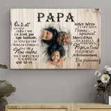 Papa (Photo) - Toile parents