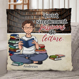 Le dévoreur de livres - amis-Coussin