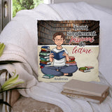 Le dévoreur de livres - amis-Coussin