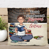Le dévoreur de livres - amis-Coussin