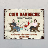 Notre coin Barbecue - Extérieur - Pancarte de porte