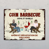 Notre coin Barbecue - Extérieur - Pancarte de porte