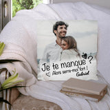 Si je te manque - Couple-Coussins