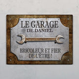 Pour les mécanos - bricoleurs-pancarte de porte