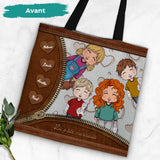 La petite marmaille - Parents-Sac en toile