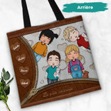 La petite marmaille - Parents-Sac en toile