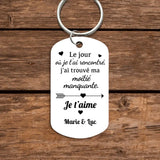 Mon chéri - Couple-Porte-clés