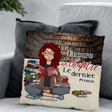 La dévoreuse de livres - amis-Coussin