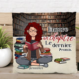La dévoreuse de livres - amis-Coussin