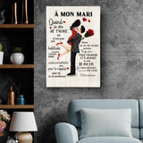À mon mari dessin - Toile partenaire