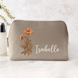 Ta fleur - Trousse de maquillage personnalisée en PU