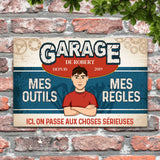 Pour les mécanos - Bricoleurs-Pancarte de porte