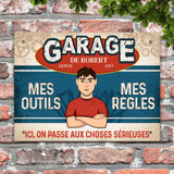Pour les mécanos - Bricoleurs-Pancarte de porte