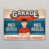 Pour les mécanos - Bricoleurs-Pancarte de porte