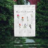 Le jardin de mamie - Grands-parents-Drapeau de jardin