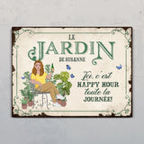 Farniente dans le jardin - Extérieur - Pancarte de porte