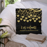 Les petits-enfants - Grands-parents-Coussin