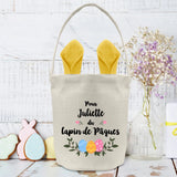 Lapin de Pâques - Sac de Pâques personnalisé