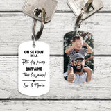 Joyeuse fête des pères - Porte-clés personnalisé pour Papa