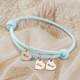 Mes proches - Bracelet en cuir personnalisé pour maman et grand-mère