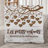 Mes petits-enfants - Coussin grands-parents