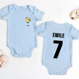 Fièvre du football - body personnalisé pour bébé pour les vrais fans de football