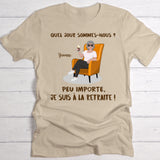 Le bonheur de la retraite - T-shirt personnalisé pour les départs à la retraite