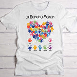 T-shirt blanc personnalisable avec ton design – fabriqué par Love & Faith
