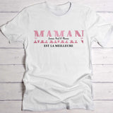 T-shirt blanc personnalisable avec ton design – fabriqué par Love & Faith