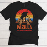 T-shirt noir personnalisable avec ton design – fabriqué par Love & Faith