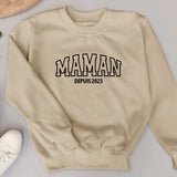 Maman Mamie Mamou - Sweat personnalisable pour Maman et Mamie