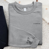 Nous deux - Sweat personnalisé avec date d'anniversaire pour les couples