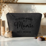 Mamie en or - Grands-Parents-Trousse de maquillage en feutre