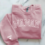 rosa Pullover personalisierbar - gefertigt von Love & Faith