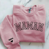 rosa Pullover personalisierbar - gefertigt von Love & Faith