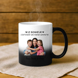 Tasse personnalisée Meilleure Maman avec photo et prénoms – cadeau Fête des Mères – Motiv 7