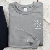 Papa - Parents-Sweat personnalisé pour papa avec noms d'enfants