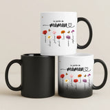 Cadeau personnalisé - mug magique avec changement de couleur thermique et prénom imprimé – idée cadeau originale de Love & Faith
