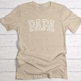 T-shirt beige personnalisable avec ton design – fabriqué par Love & Faith