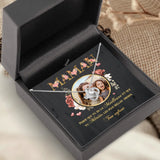 Chaîne personnalisée maman Parents-Chaîne argent Sterling S925 avec zirconia, écrin cadeau et gravure de prénoms – Motiv 8