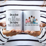 Juste pour papa - Tasse personnalisée pour la fête des pères