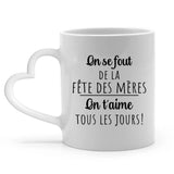 Tasse parents personnalisable Notre mère avec prénoms, design sublimation, résistante lave-vaisselle – Motiv 5