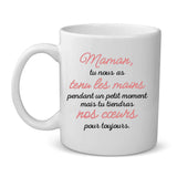 Tasse personnalisée Pour toujours Parents avec prénoms gravés, résistante lave-vaisselle – Motiv 2