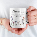 Tasse personnalisée Comme le soleil pour Mamie avec design personnalisable et impression sublimation