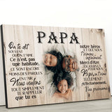 Papa (Photo) - Toile parents