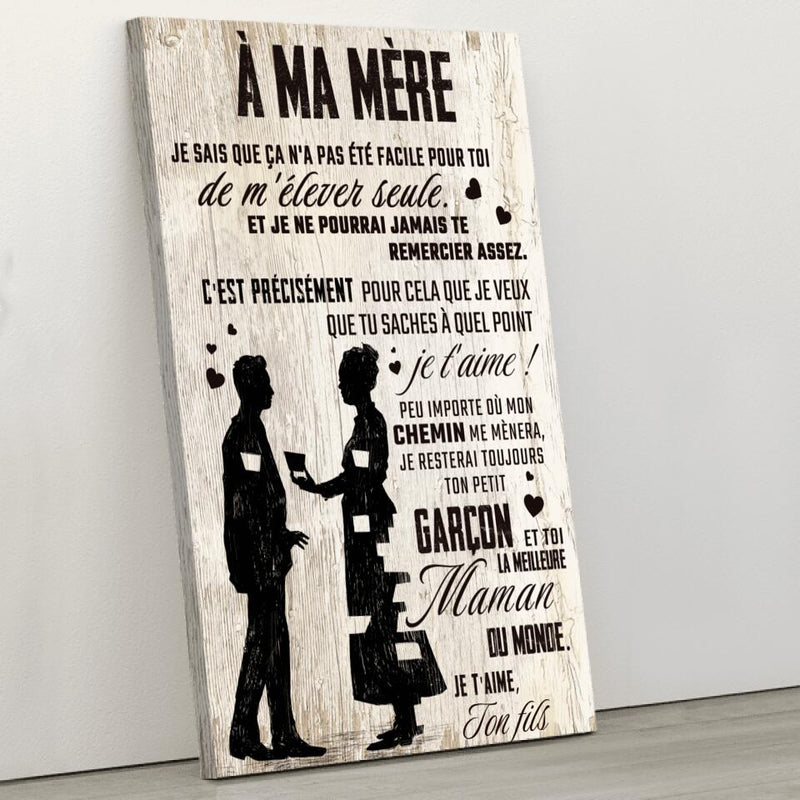 À ma mère (Étapes de la vie) - Parents - Toile