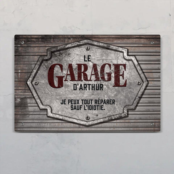 Mon Garage - Bricoleurs-Pancarte de porte