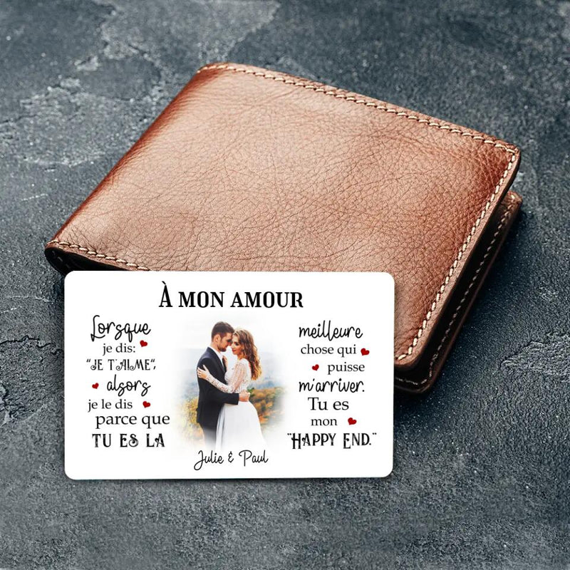 À mon amour - Couples-Lovecard